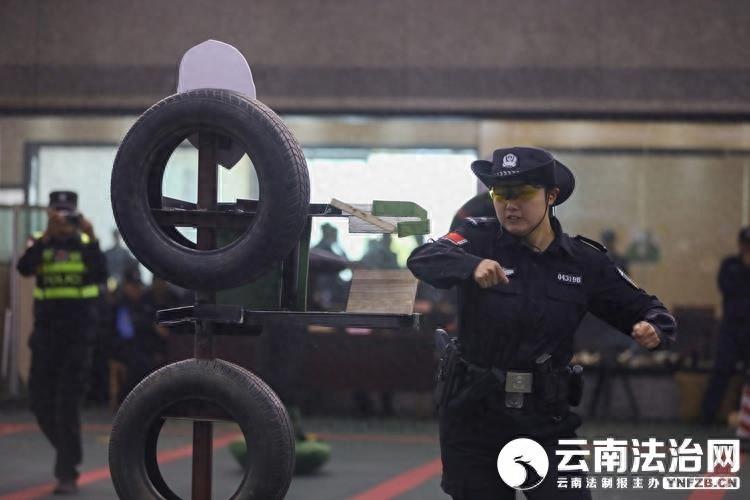 大理州警务实战技能竞赛：70 名选手激烈角逐，谁能摘得桂冠？  第1张