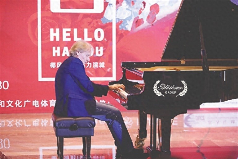 钢琴王子理查德·克莱德曼海口再献艺，椰城之夜晚会惊喜连连
