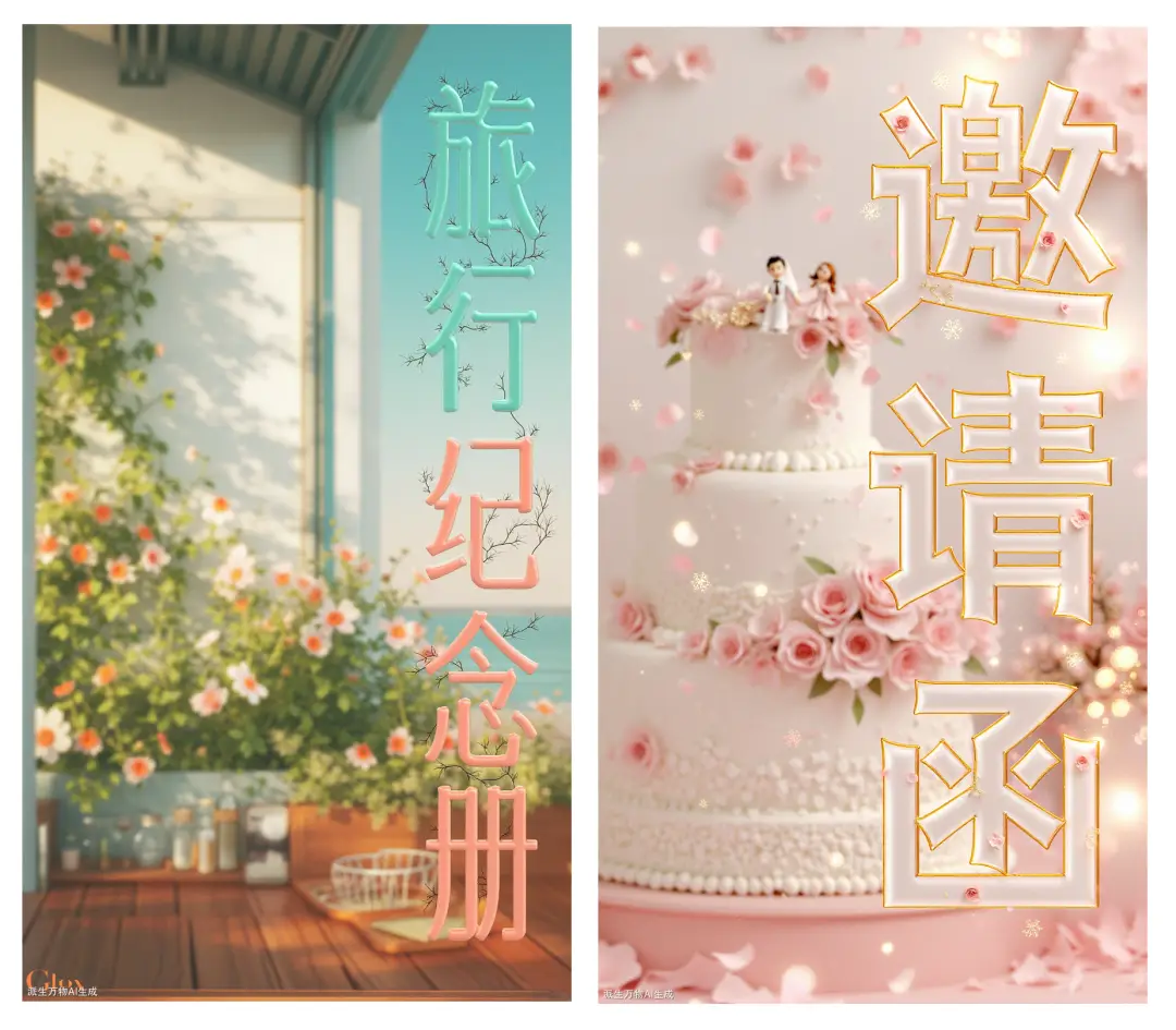 惊！AI艺术字海报一键生成，毛毡风格二十四节气美到窒息  第5张