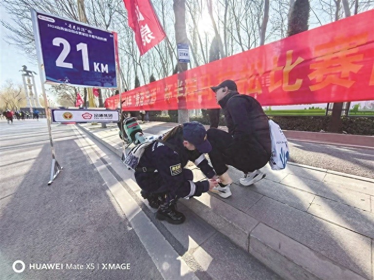 惊心动魄！2024汾阳贾家庄半程马拉松赛圆满落幕，蓝天救援队170余名专家保驾护航  第1张