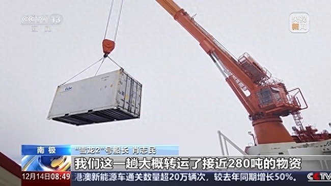 揭秘南极卸货：7400海里跋涉，雪龙号如何在冰天雪地中完成壮举？  第1张