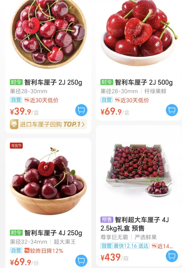 车厘子自由来了！1.1万吨智利车厘子空降广州，价格暴跌引爆抢购潮  第8张