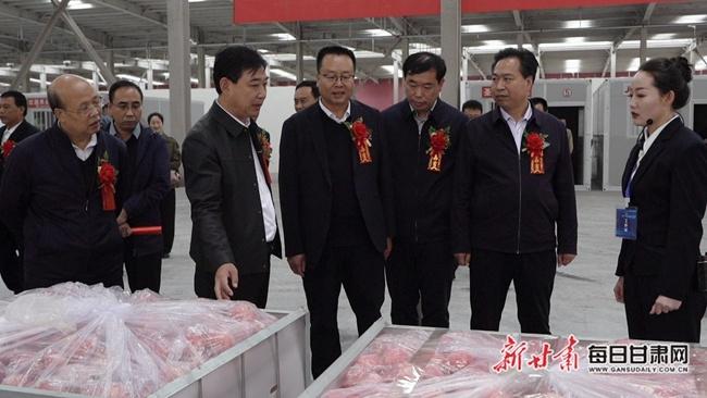 静宁苹果产地冷链物流园开园，签约金额高达 14.5 亿  第4张