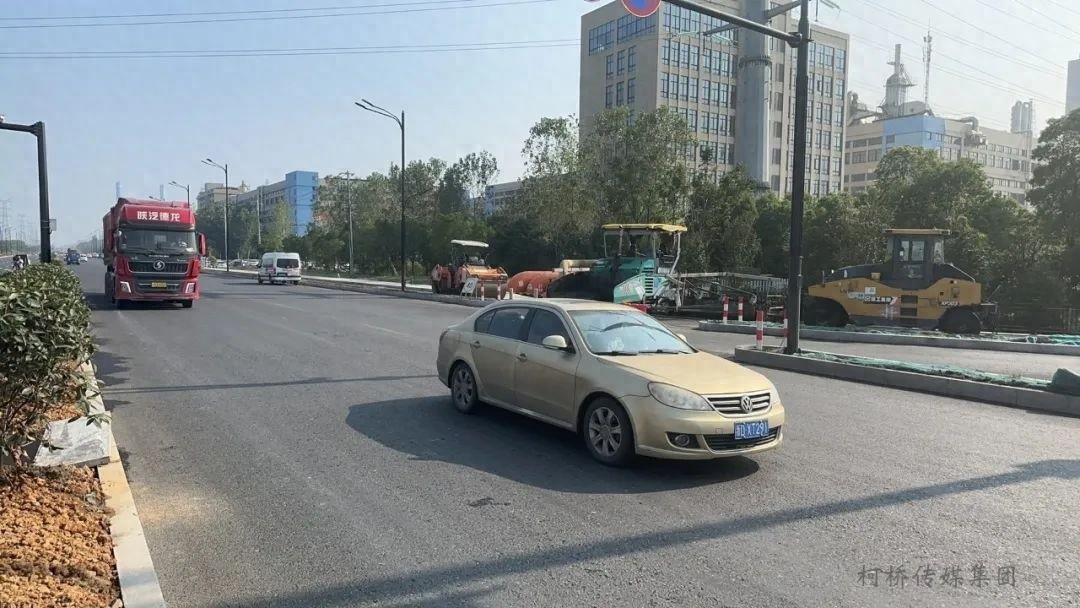 95%！绍兴这条道路改造即将完工，货车司机有福了  第1张