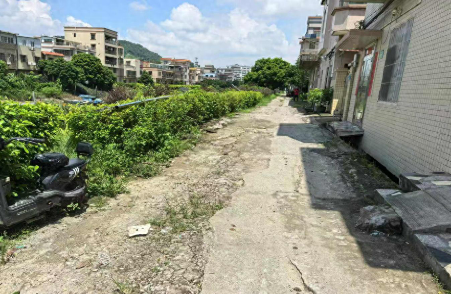 南沙区港湾街道江南路升级改造，旧貌换新颜