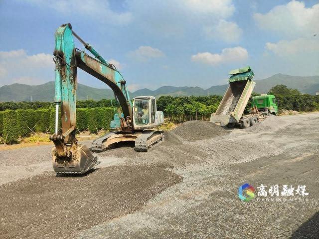 明富路、明西路改扩建工程加速推进，完工通车指日可待  第1张