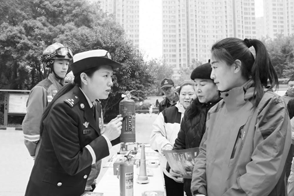 消防宣传员张祎：传递消防安全知识，守护居民生命财产