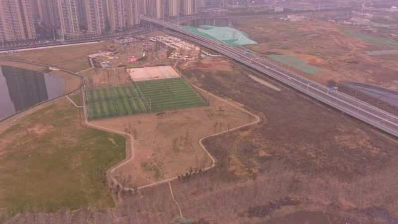 遛弯拍照、健步、搭帐篷……汉阳这个乐园成市民新宠  第4张