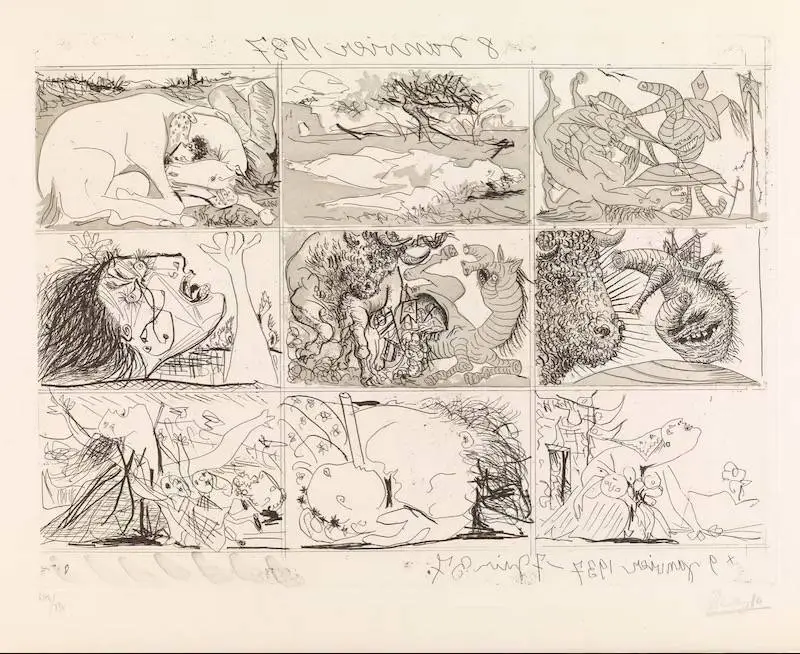 毕加索一生创作超 2400 幅版画，大英博物馆特展带你揭开他的艺术之谜  第6张