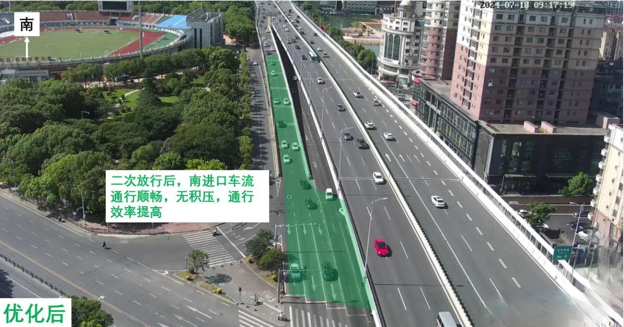 南昌部分路口绿灯亮两次？别慌，这是交警提高通行效率的新举措  第2张