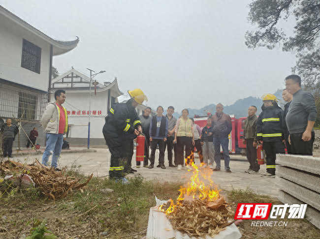 11 月 15 日，北溶乡这场消防演练活动，你参加了吗？  第1张