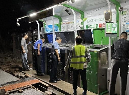 垃圾分类精细化管理，黄埔区南岗街联合督导检查专项整治行动进行中