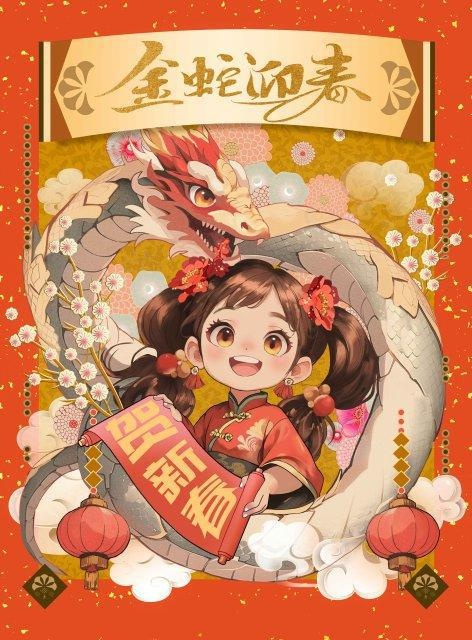 惊爆！2025蛇年将至，春城晚报生活节下周六启动，14年免费送年画累计超110万张!  第5张