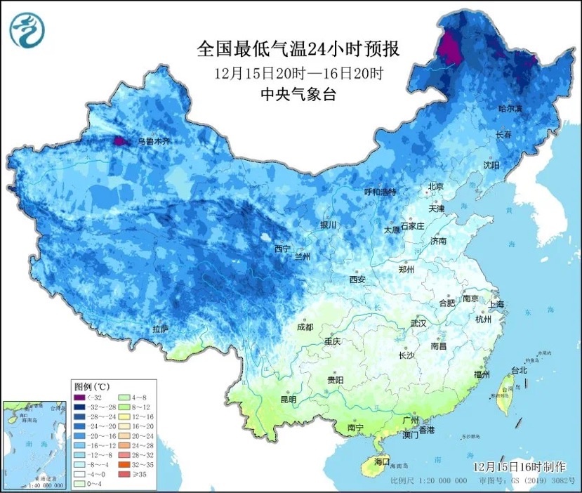 上海今晨气温创下半年新低，明早继续寒冷，你准备好了吗？  第2张