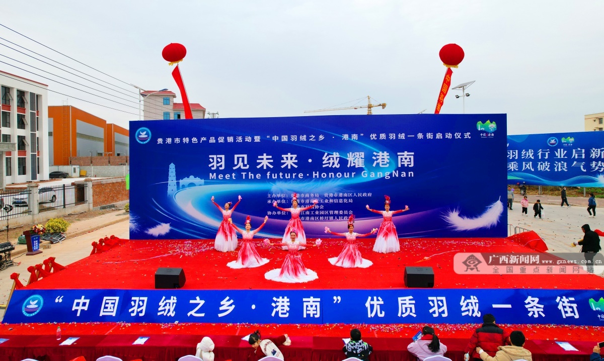 12月15日，贵港市羽绒一条街盛大开街，45家店铺齐聚，冬日暖意满满  第2张
