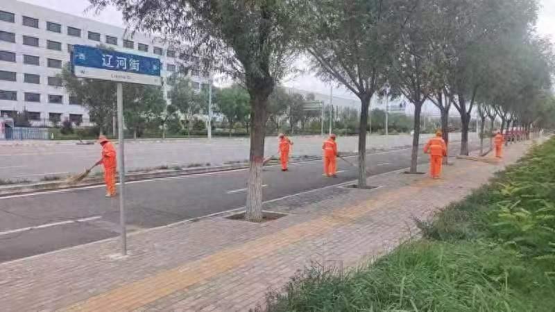 中川园区全力打造市容市貌，展现新区绿亮净美新形象  第1张