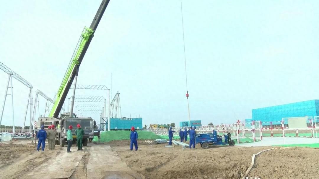 通榆县傅家 500 千伏输变电工程火热建设，预计提前竣工  第1张