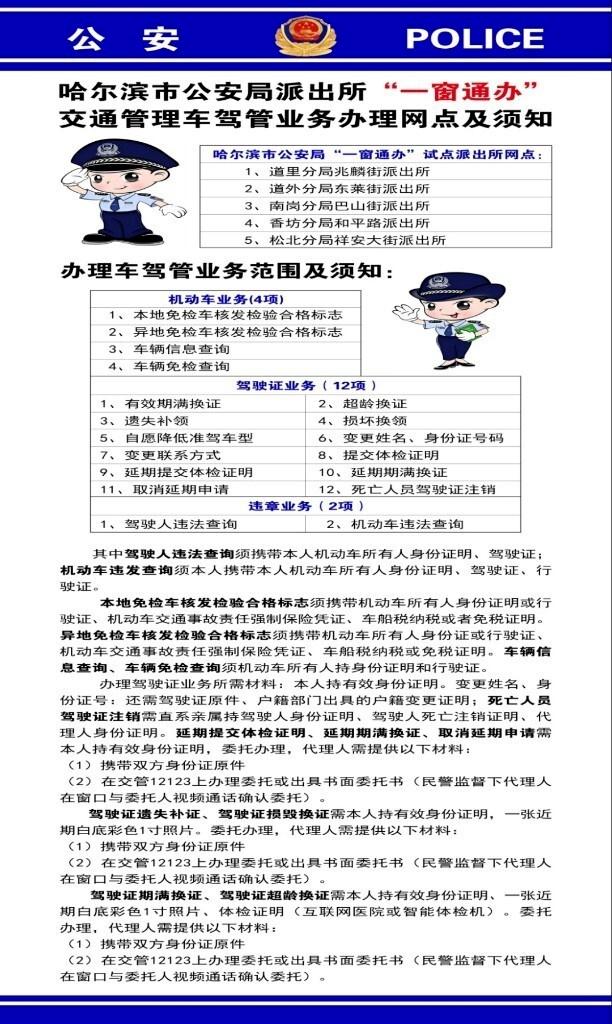 驾驶证丢失不用愁，家门口派出所就能办！哈尔滨公安一窗通办试点改革，让你省时省力  第3张