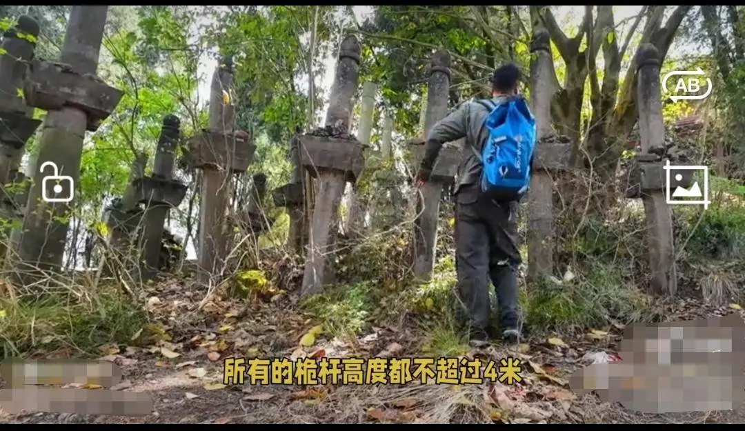 四川惊现庞大神秘石桅杆群，是古人建造还是另有隐情？  第2张
