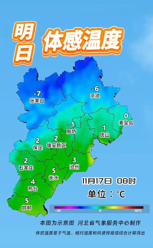 大降温！-15℃！河北发布寒潮蓝色预警，你准备好了吗？  第6张