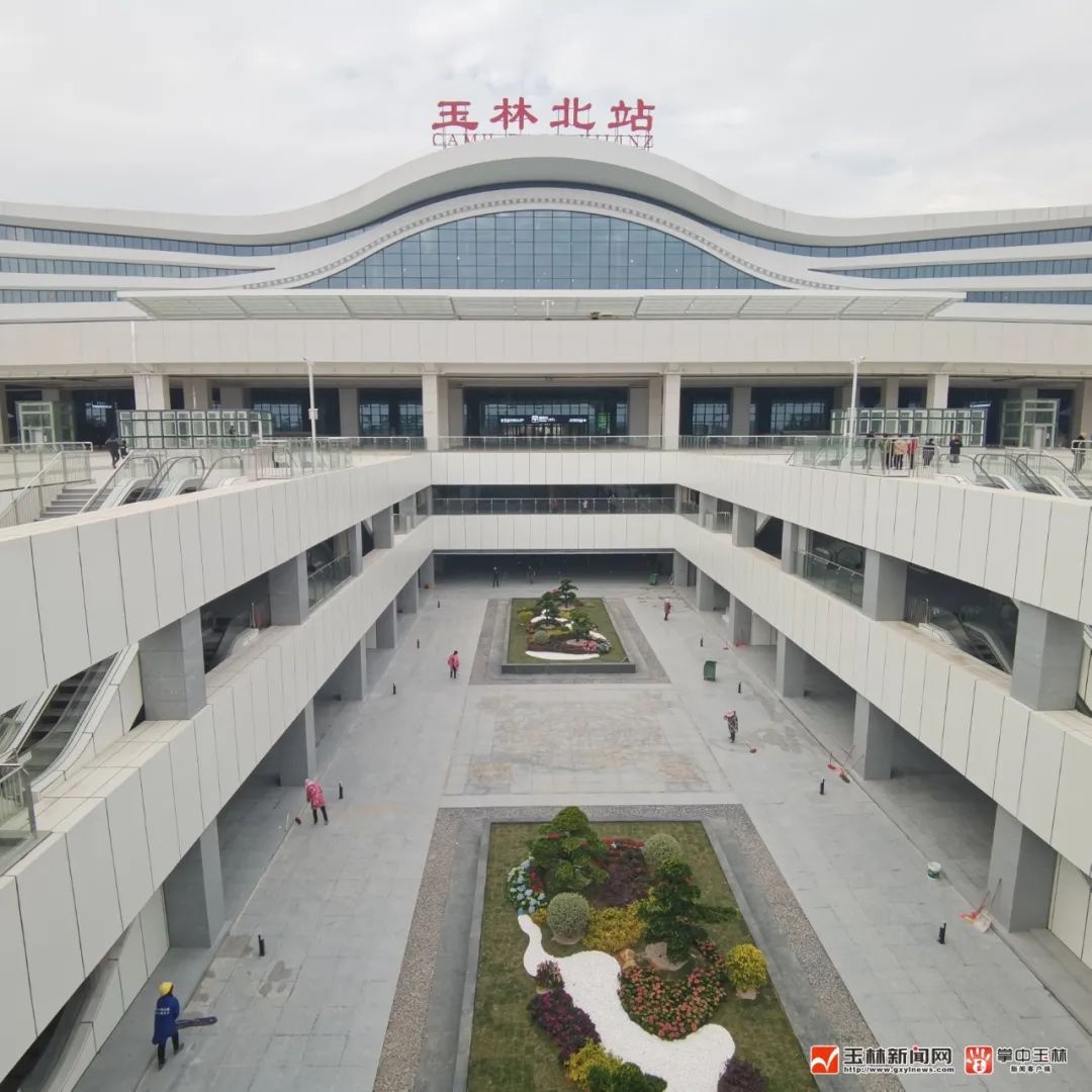 玉林高铁枢纽即将惊艳亮相！现代感与科技感爆棚，成为新地标  第2张