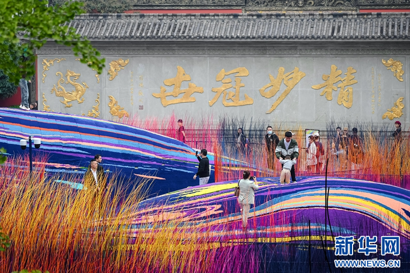 成都太古里惊现大型公共艺术装置，带你走进自然与艺术的和谐共鸣  第2张