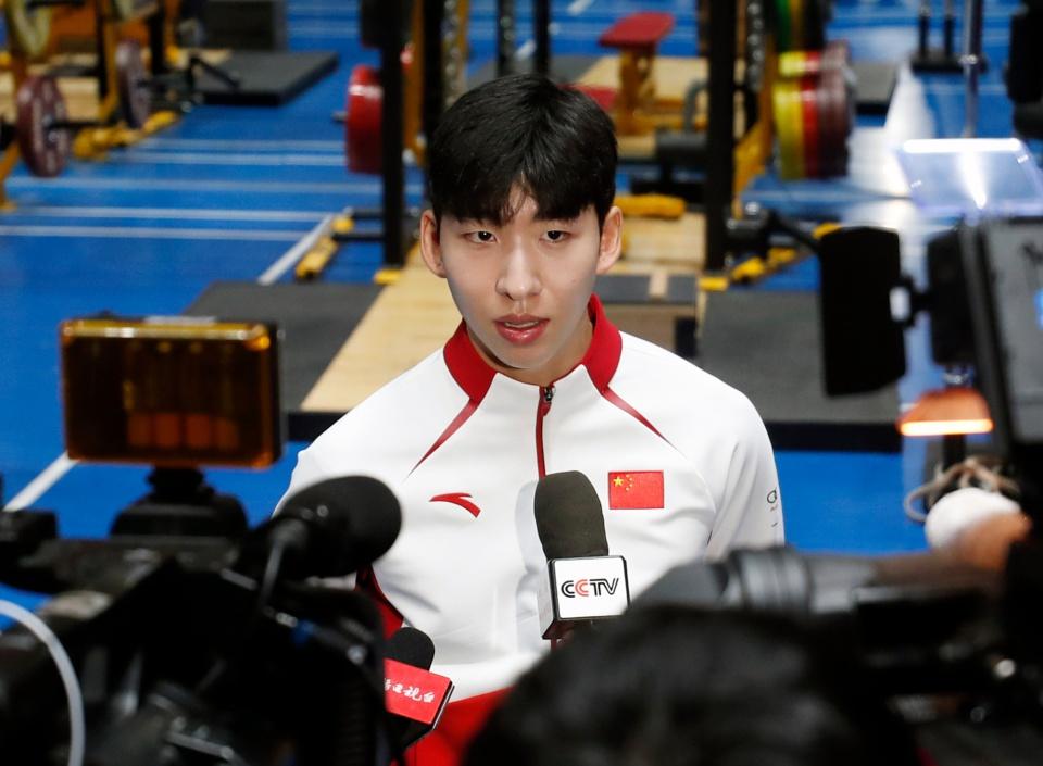 中国短道速滑队媒体开放日，朱祎玎、刘少林、林孝埈等队员训练画面曝光  第7张