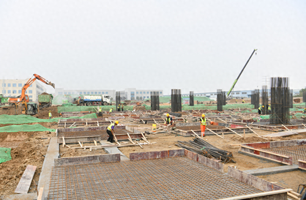 江苏一项目建设现场热火朝天，投产后年销售收入或达 26 亿  第1张