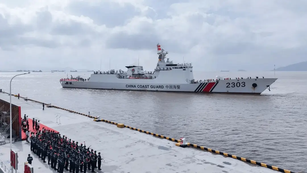 厉害了！中国海警舰艇编队圆满完成太平洋巡航—2024 中俄海警联演联巡  第1张
