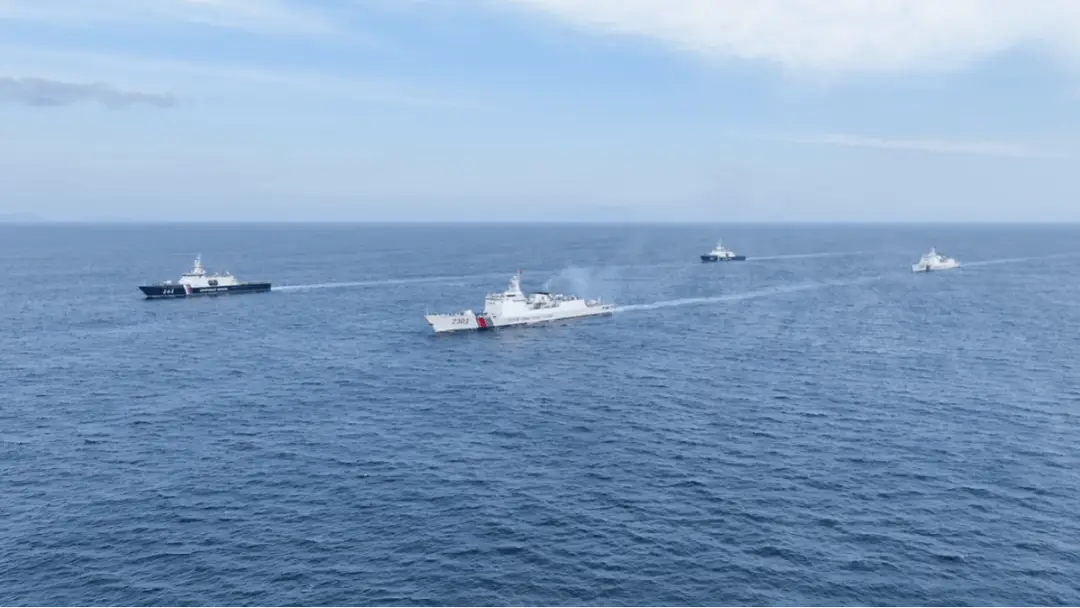厉害了！中国海警舰艇编队圆满完成太平洋巡航—2024 中俄海警联演联巡  第3张