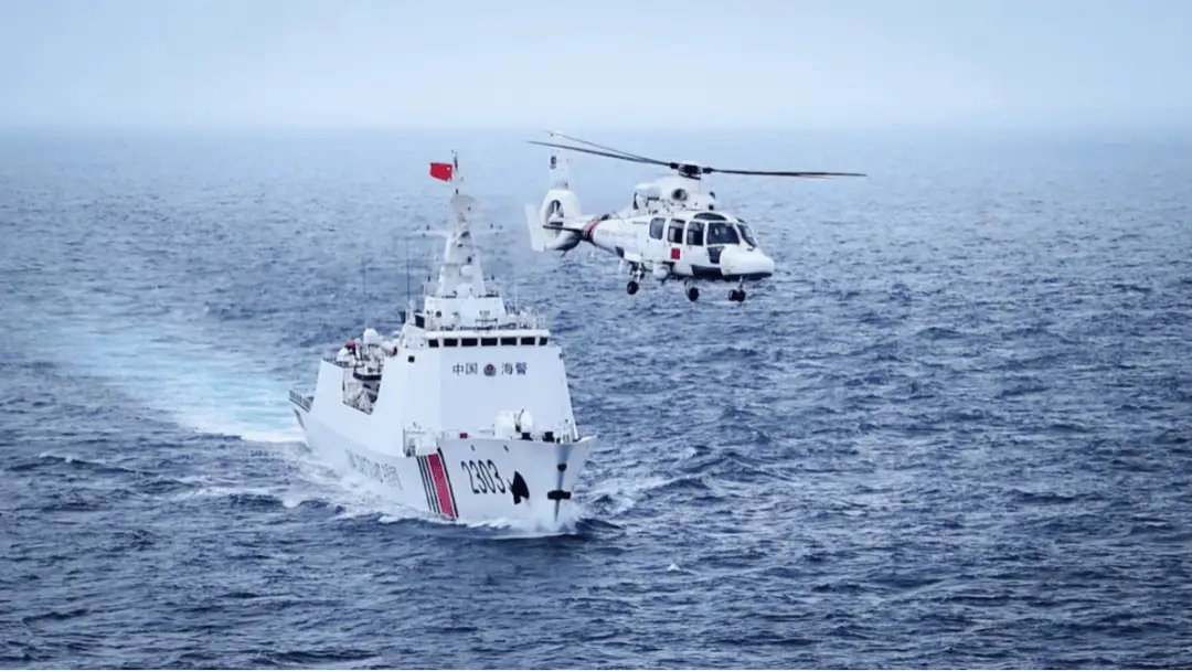 厉害了！中国海警舰艇编队圆满完成太平洋巡航—2024 中俄海警联演联巡  第4张