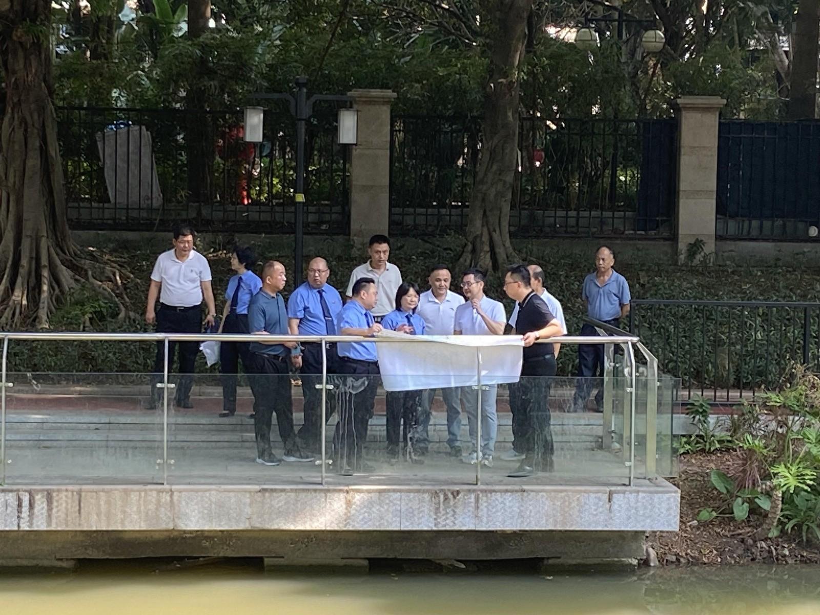 广州海珠区河湖长与检察长联合巡河，守护碧水蓝天  第1张