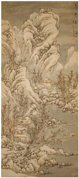 古人以雪为墨，西泠印社这些冬雪主题书画作品，你见过吗？  第1张