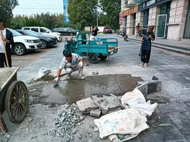 格林第二社区：堵心路一周变舒心路，这速度你敢信？  第2张