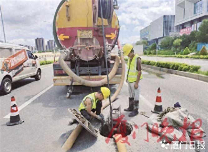 排水设施完善，道路品质提升！海沧灌新立交、孚莲路易涝点整治完工  第1张