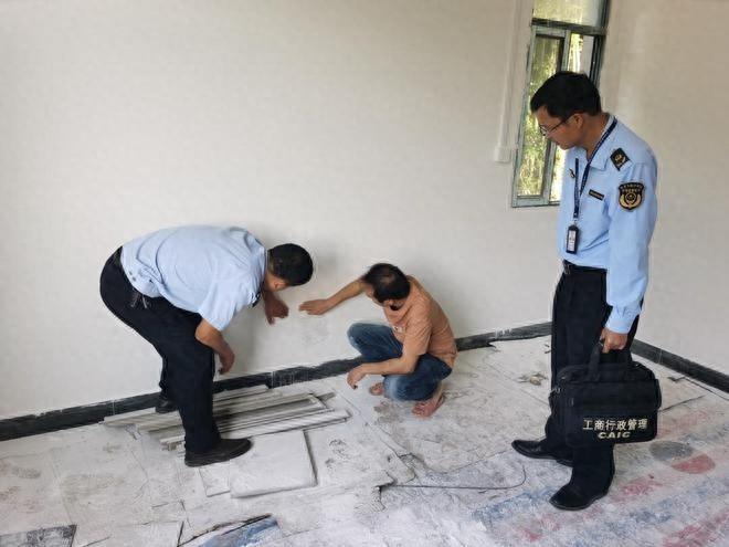 墙面腻子一搓就掉，商家拖延不处理，市场监管来帮忙  第1张