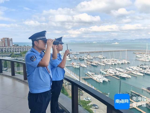 边检全力保障！第十二届全国少数民族传统体育运动会火炬传递活动在海南三亚举行  第3张