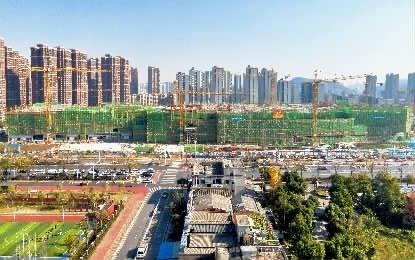 永旺梦乐城湘江新区项目主体封顶，2025年开业进入倒计时