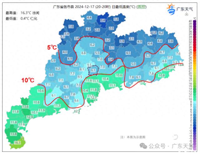广东气温创下半年新低！18-20日弱冷空气来袭，早晚寒冷需警惕  第1张