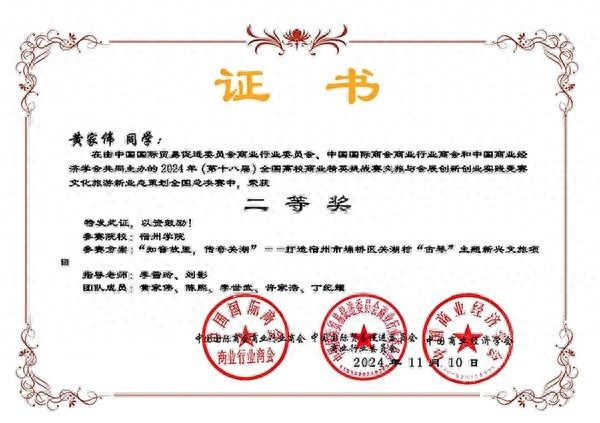 宿州学院团队斩获国际大赛双料国家二等奖，背后故事令人惊叹  第1张
