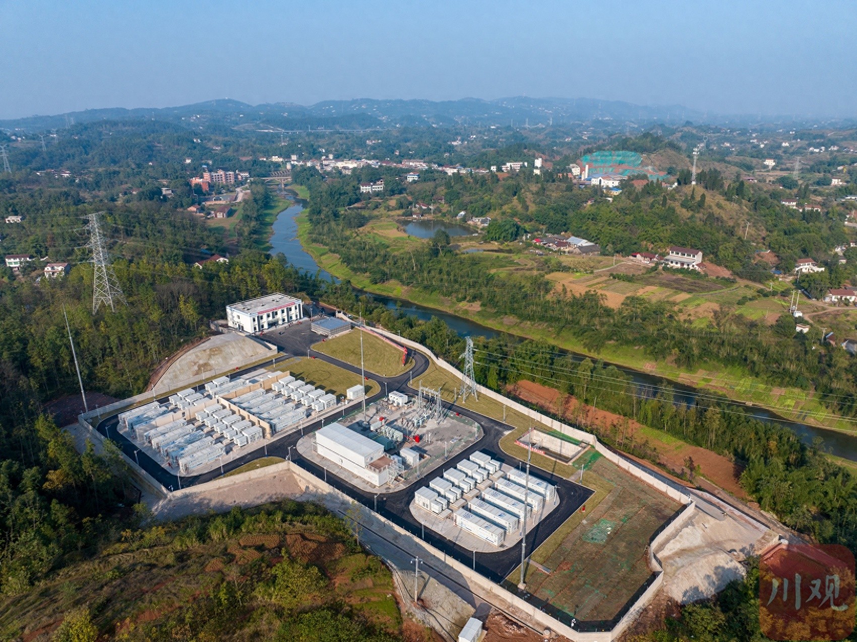 四川首个100MW电化学储能电站投运，占地面积减少20%，运维成本大幅降低