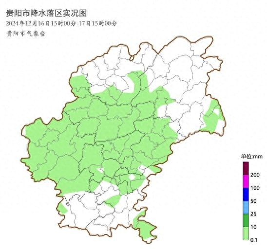贵阳未来三天天气预警：高处零星冻雨，驾车出行需警惕大雾影响  第1张
