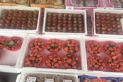 冬季顶流草莓终于来了！萧山本地头茬果开卖，价格惊人，你准备好了吗？