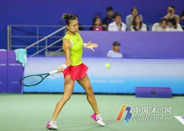 2024 宁波网球公开赛：袁悦鏖战两局不敌卡林斯卡娅，无缘八强  第4张