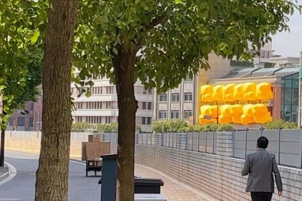 苏州河静安段惊现黄色巨物，背后原因令人惊叹  第6张