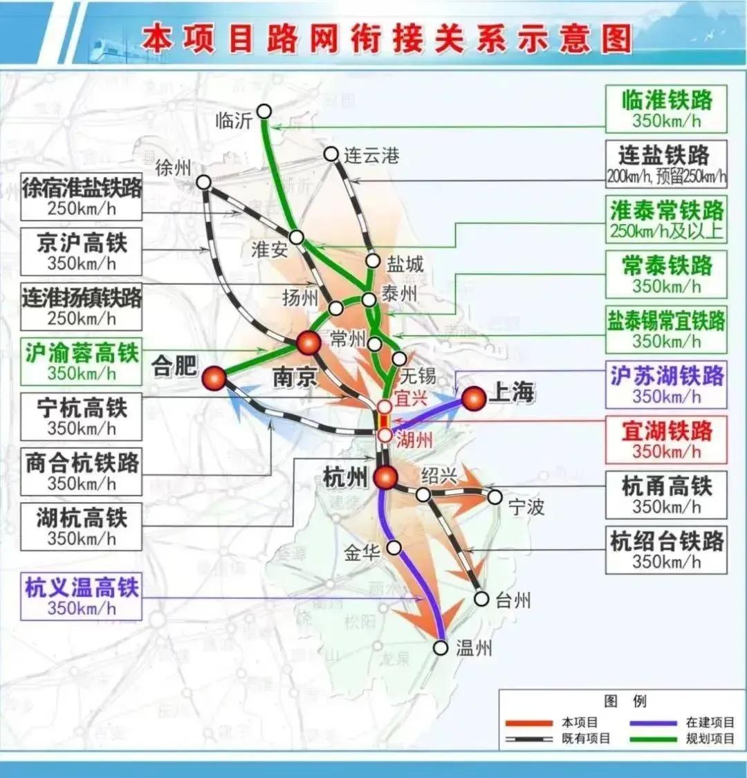 盐泰锡常宜铁路新进展！江苏这条高铁离我们又近了一步  第3张
