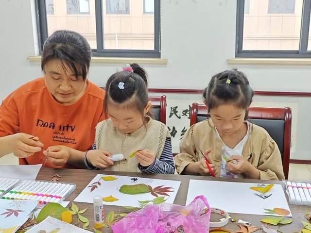 小小树叶变艺术品，垃圾分类大作用！快来看看吧  第2张