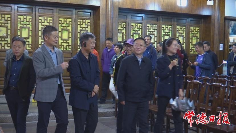 湖南省清华大学校友会考察团来常德调研，都去了哪些地方？  第2张