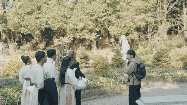 歪果仁穿汉服登庐山，背古诗感受中华文化魅力，你敢信？  第6张