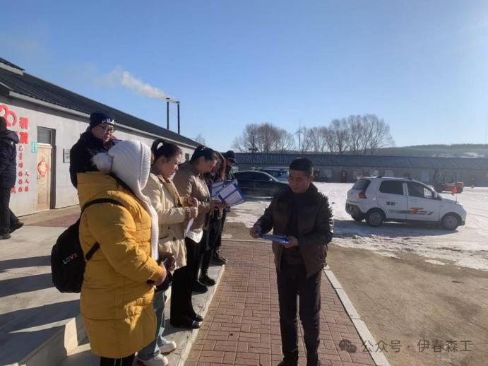 冬季巡河不打烊！伊春森工金山屯林业局公司守护河流生态安全，免费义诊关爱老人健康  第5张